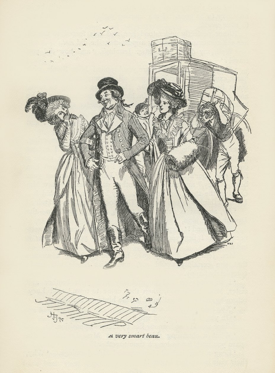En mycket smart skönhet, 1896 av Hugh Thomson