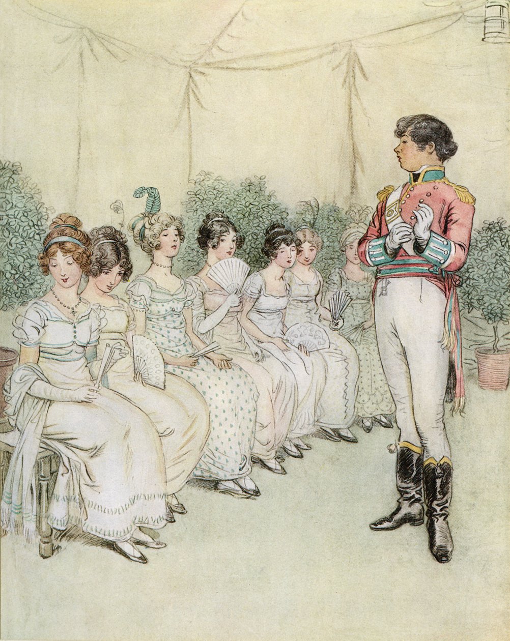 J M Barrie Quality Street av Hugh Thomson