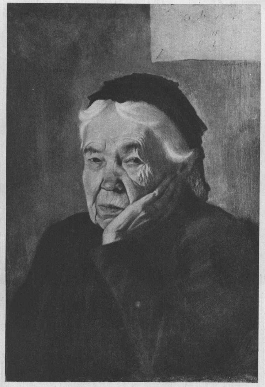  Die Tante des Kunstlers. Beschreibung lt. Quellen av Hugo Simberg
