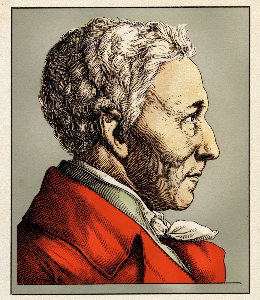 Albrecht Daniel THAER (1752-1828) av Hugo Bürkner