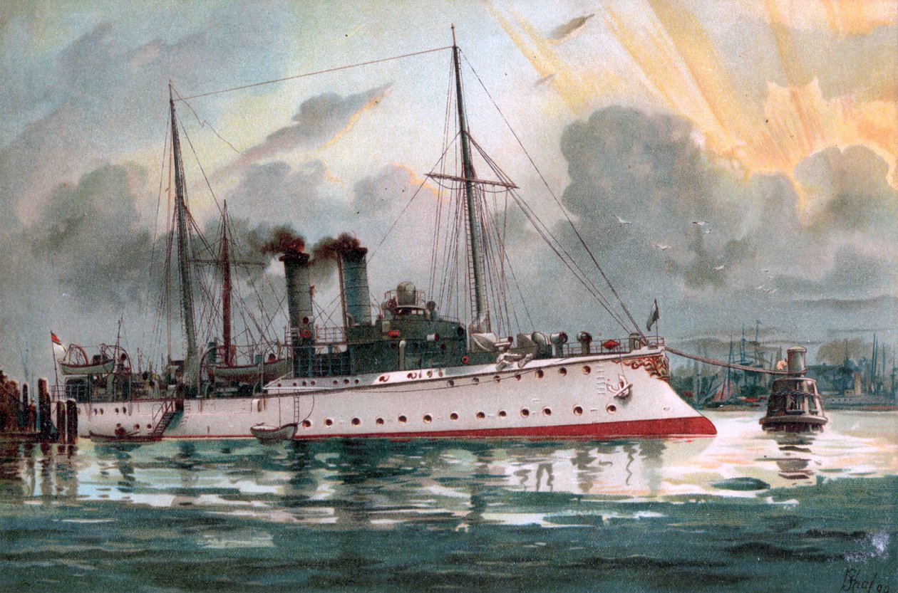 S.M. Kanonenboot Iltis av Hugo Graf