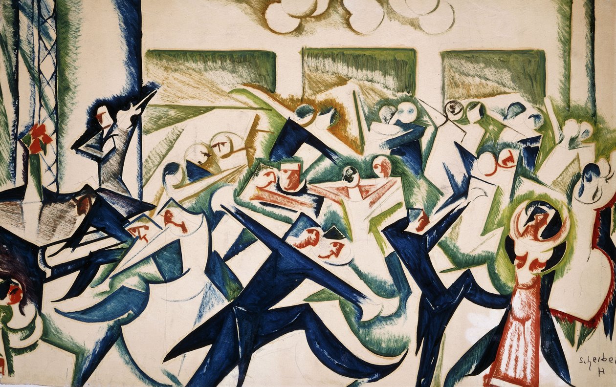Dansare; Tango av Hugo Scheiber