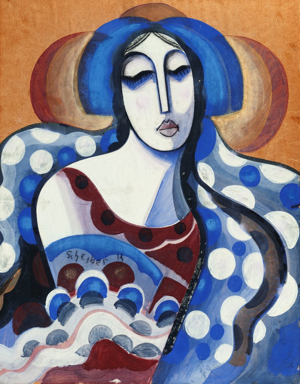 Zigenaren; La Gitane av Hugo Scheiber