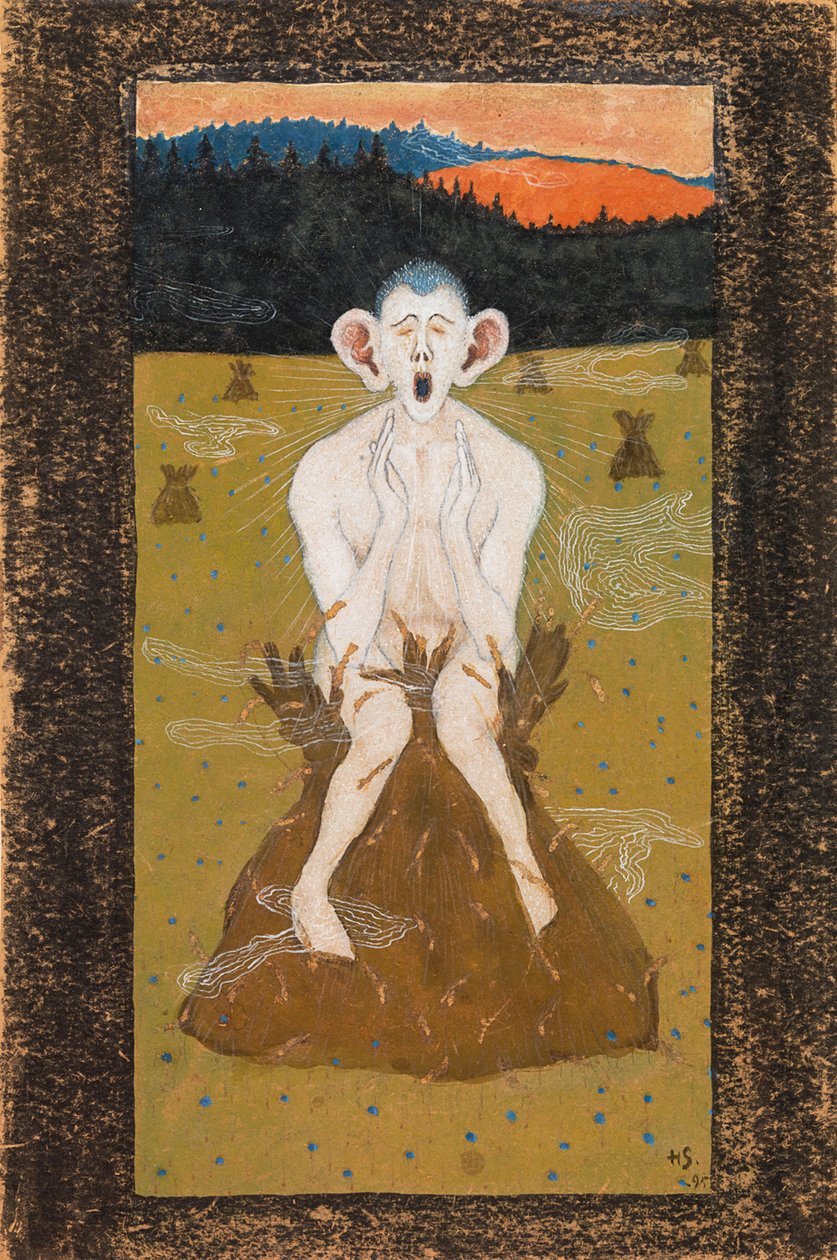 Frost, 1895. av Hugo Simberg