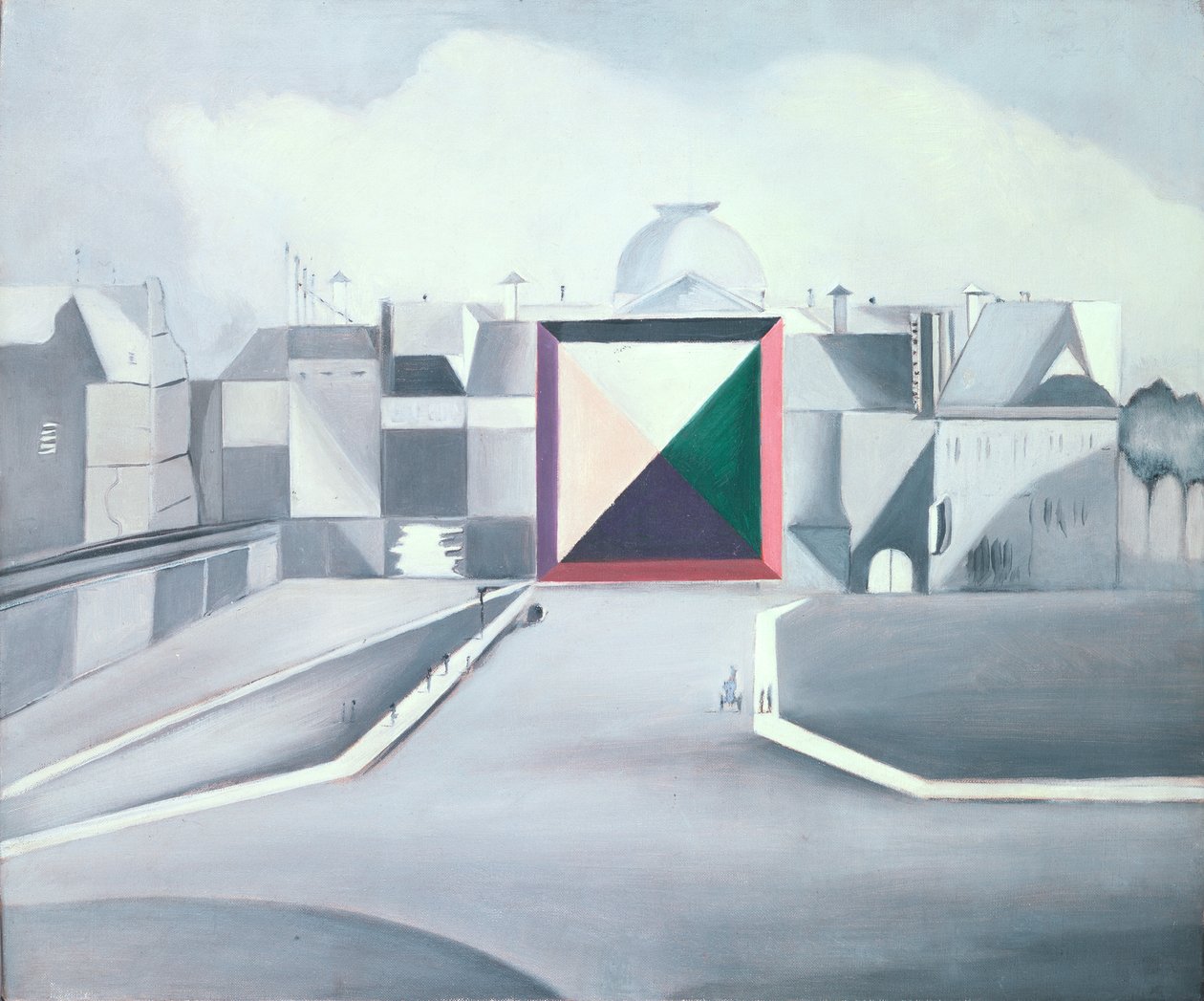 Parisian Tableaux (olja på duk) av Humphrey Jennings