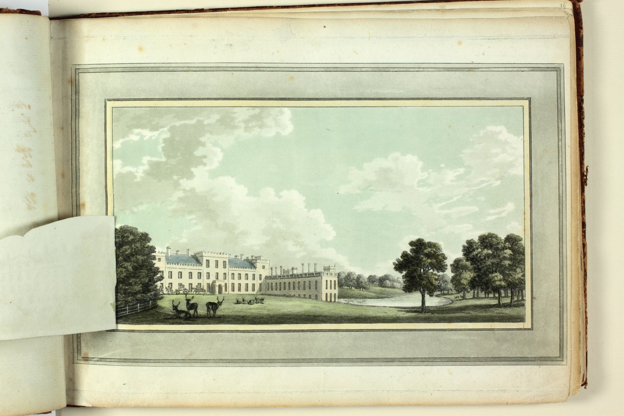 Röd bok: Welbeck av Humphry Repton
