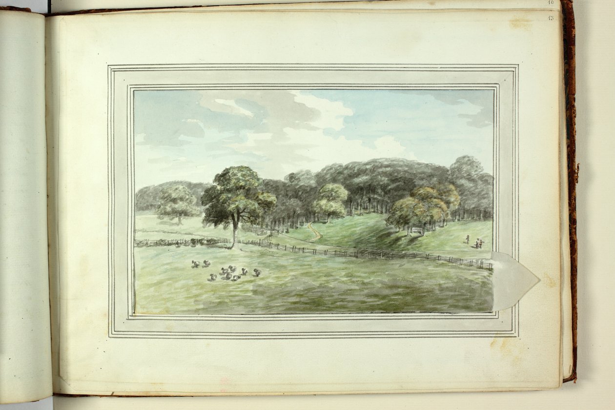 Röd bok: Welbeck av Humphry Repton