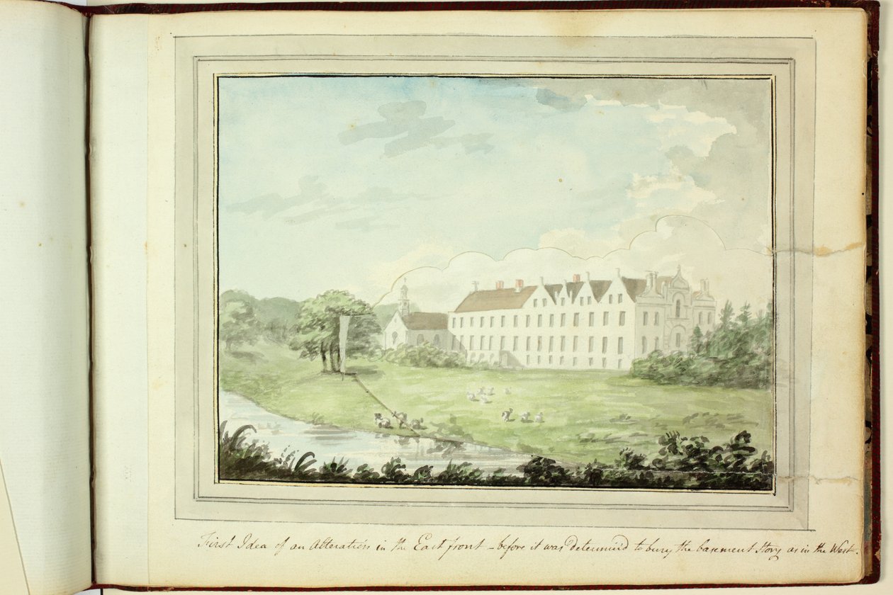 Röd bok: Welbeck av Humphry Repton