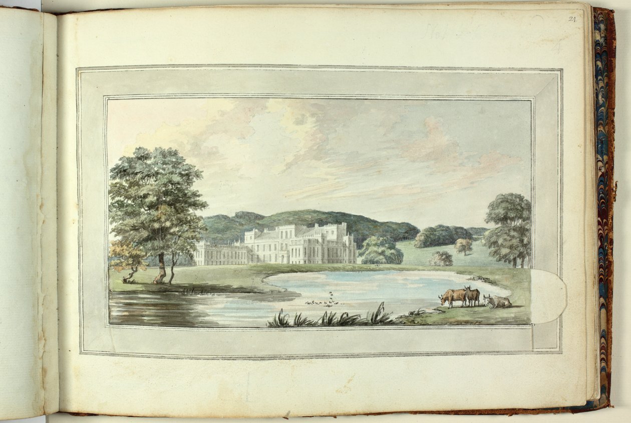 Röd bok: Welbeck av Humphry Repton