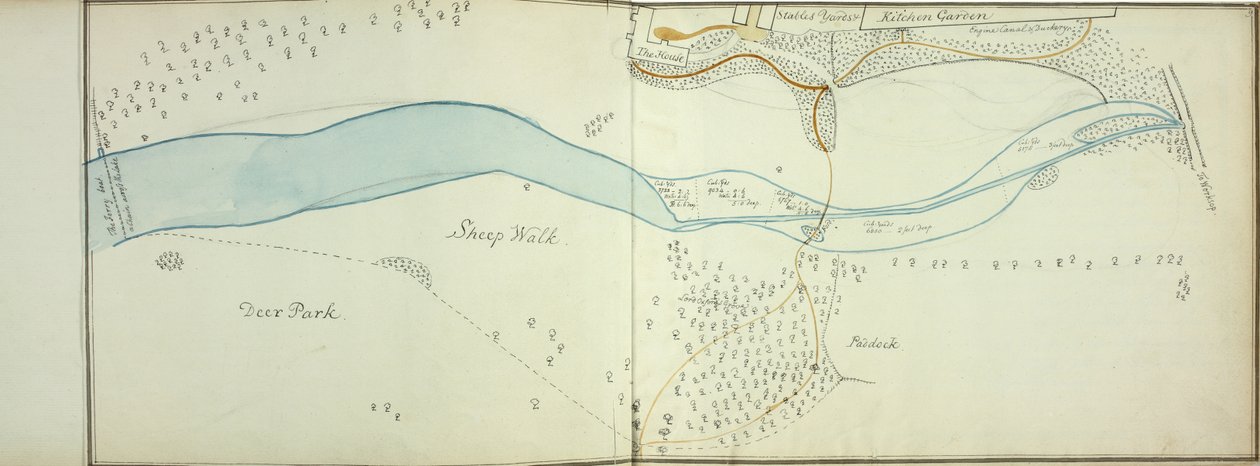Röd bok: Welbeck av Humphry Repton