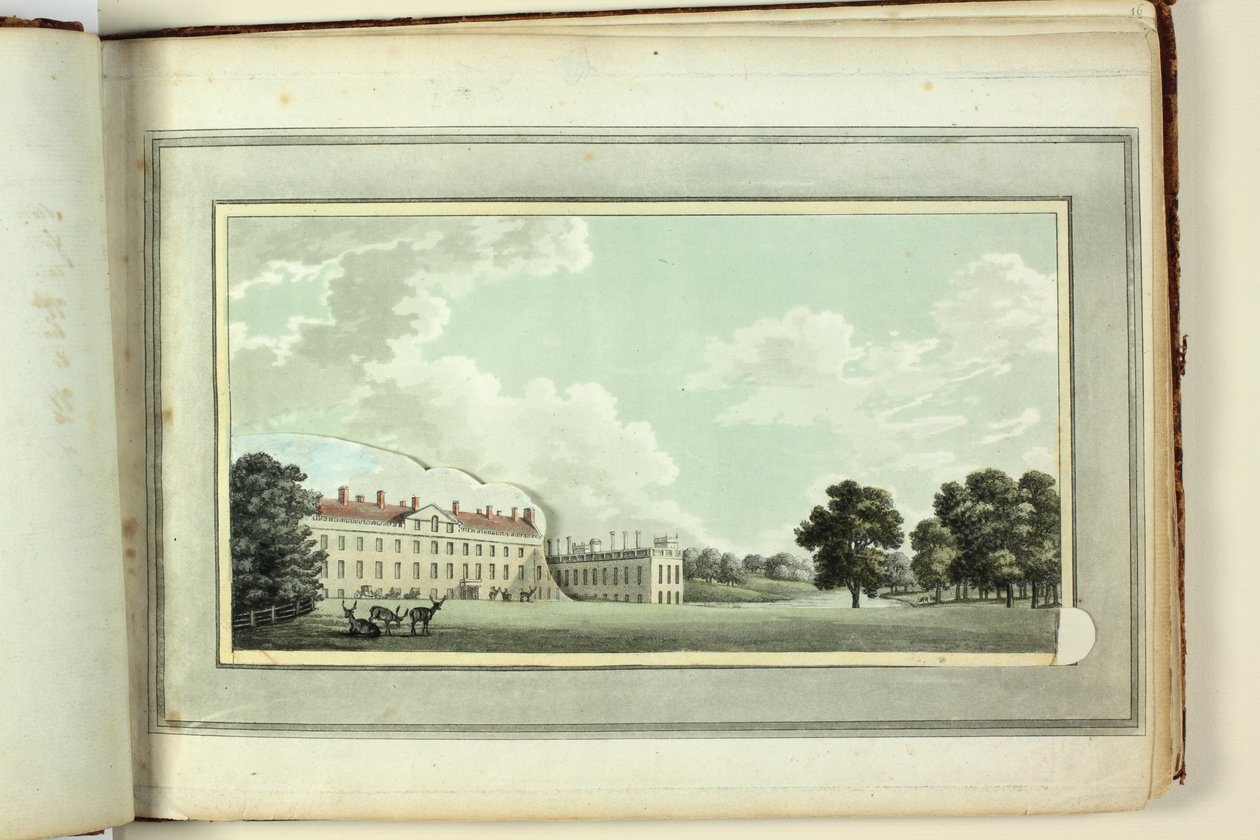 Röd bok: Welbeck av Humphry Repton