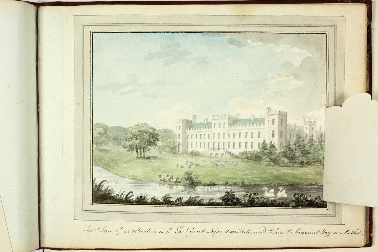 Röd bok: Welbeck av Humphry Repton