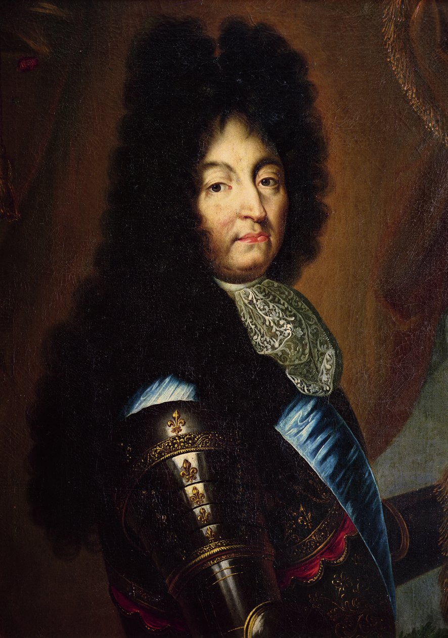 Ludvig XIV (1638-1715) av Hyacinthe Francois Rigaud