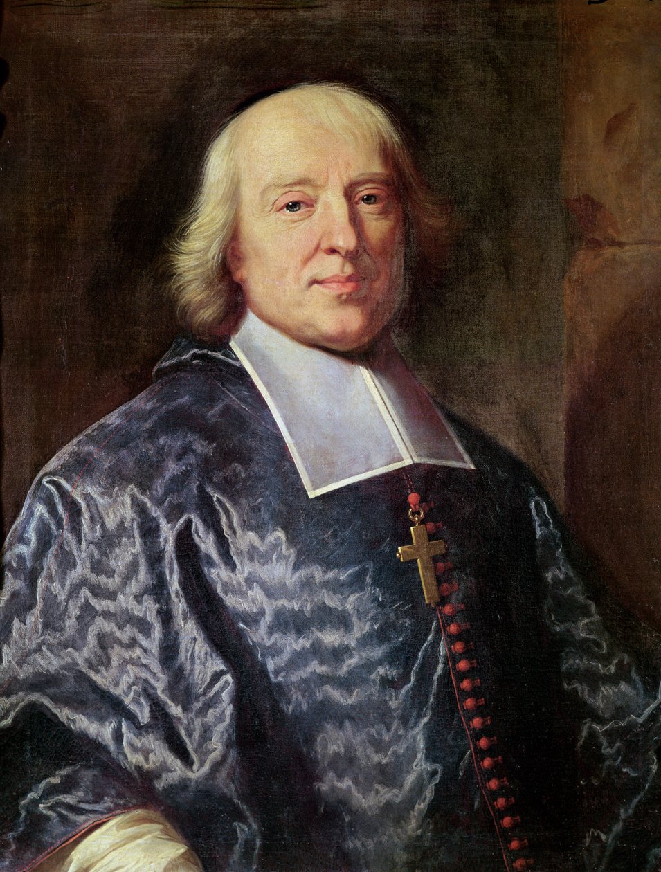 Porträtt av Jacques Benigne Bossuet (1627-1704) 1693 av Hyacinthe Francois Rigaud