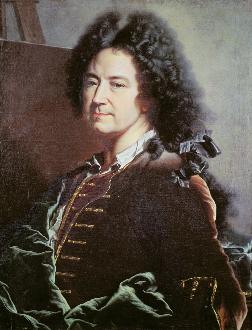 Självporträtt av Hyacinthe Francois Rigaud