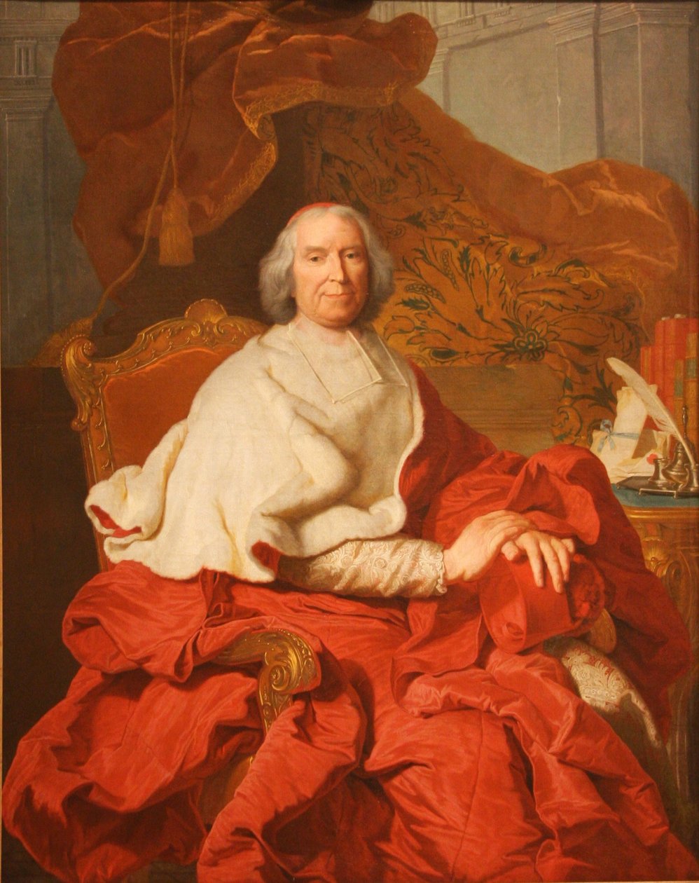 Cardinal de Fleury av Hyacinthe Francois Rigaud