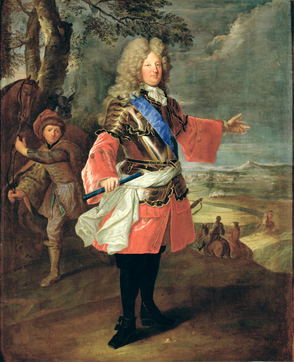 Ludvig av Frankrike (1661-1711) Grand Dauphin, 1697 av Hyacinthe Francois Rigaud