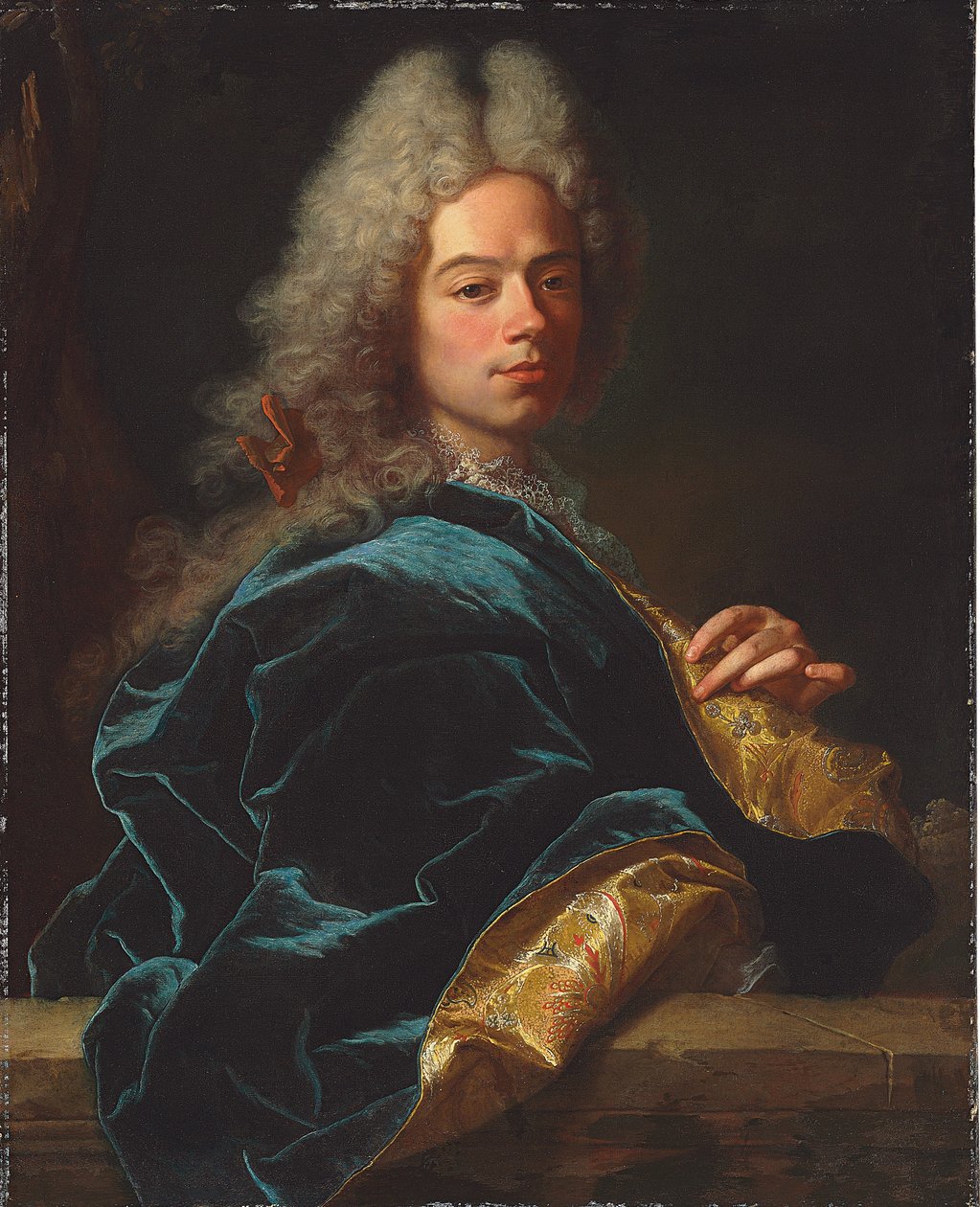 Porträtt av Jean-Louis de Roll-Montpellier av Hyacinthe Francois Rigaud