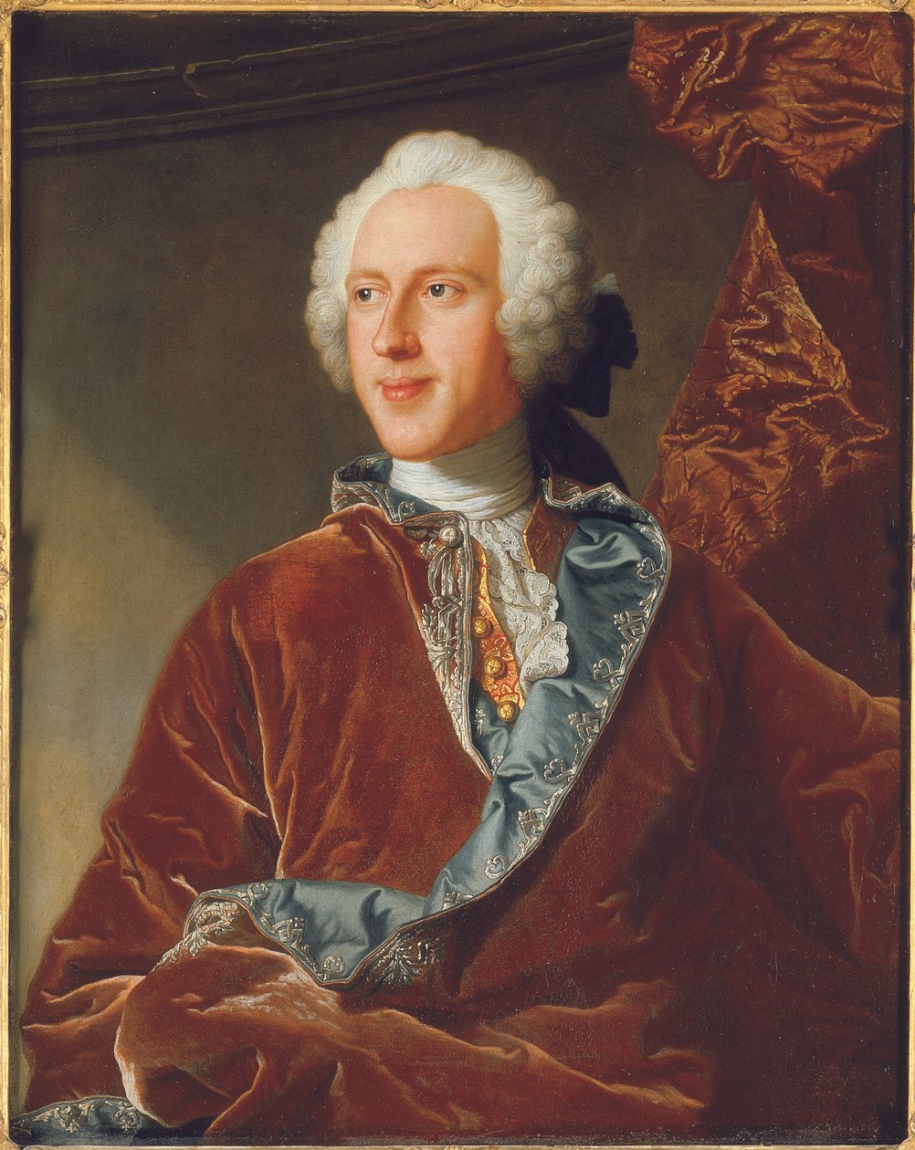Porträtt av Sir Bourchier Wrey av Hyacinthe Francois Rigaud