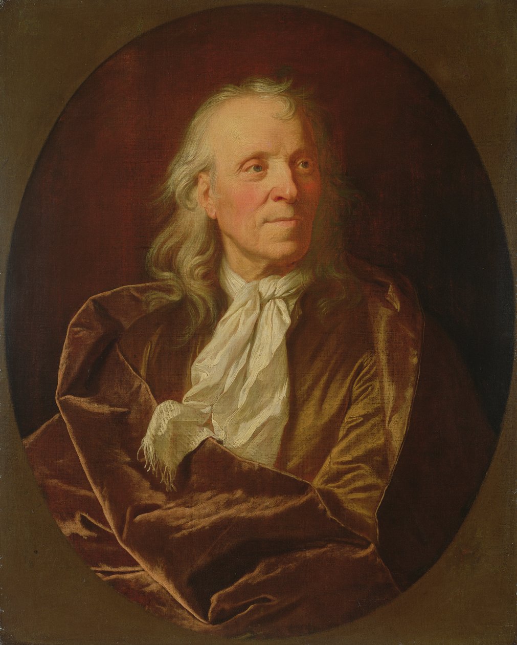 Porträtt av en lärd av Hyacinthe Francois Rigaud