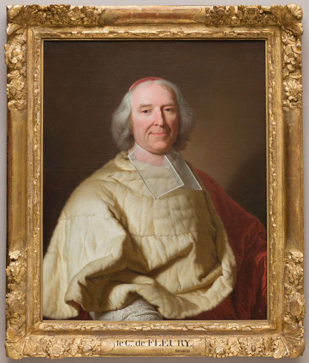 Kardinal Andre Hercule de Fleury 1653-1743 av Hyacinthe Rigaud