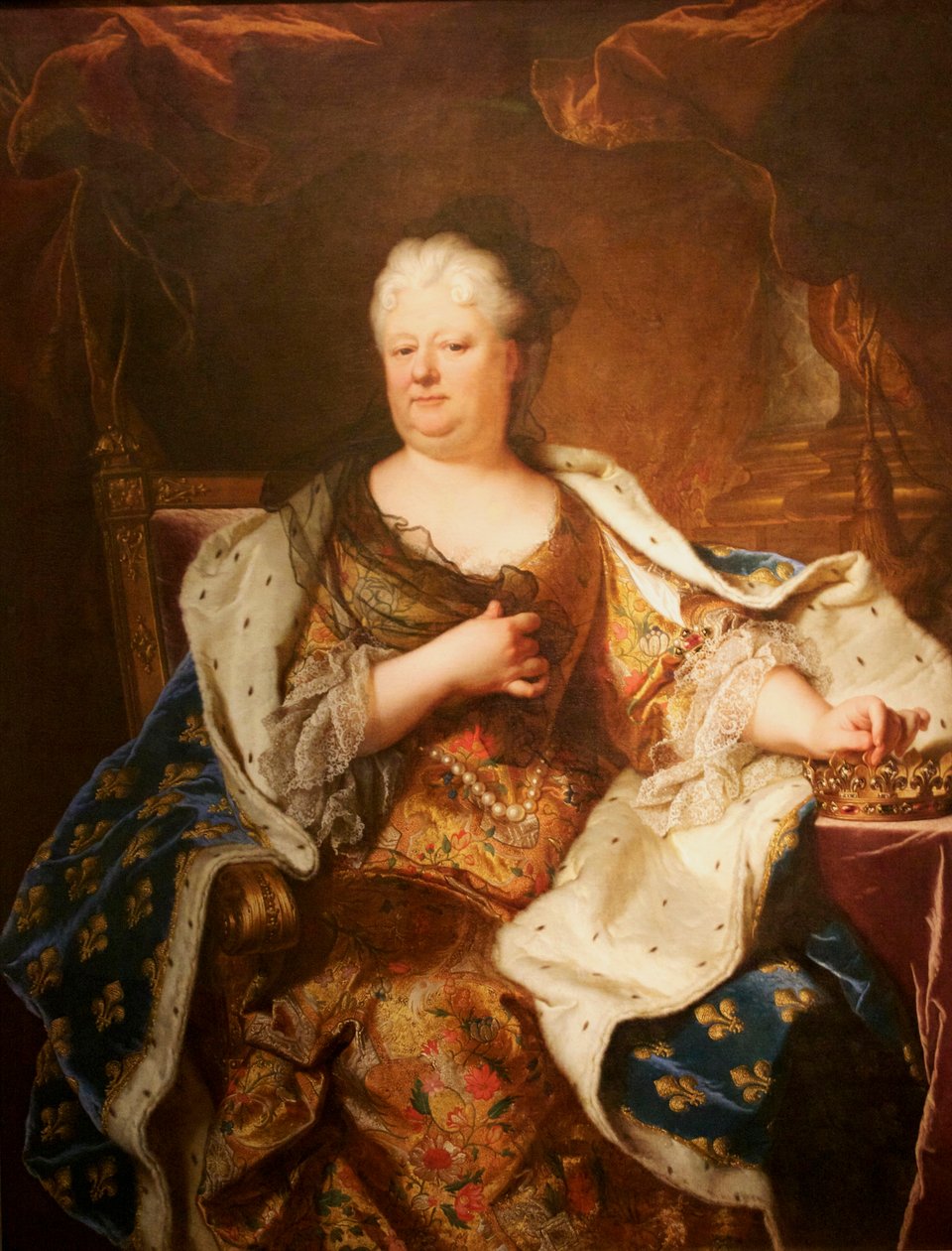 Elizabeth Charlotte, prinsessan Palatine av Hyacinthe Rigaud