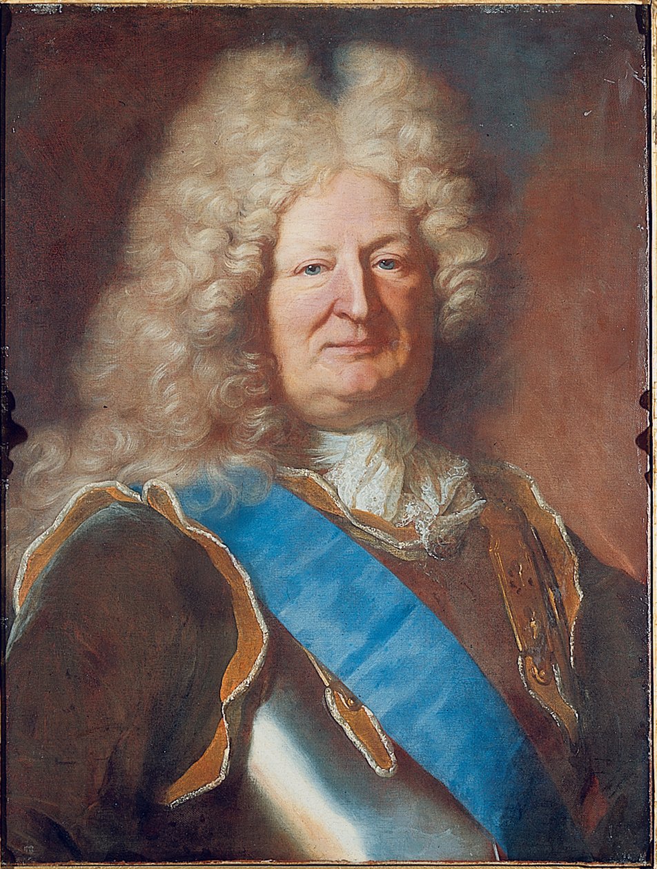 Porträtt av markisen de Sillery av Hyacinthe Francois Rigaud