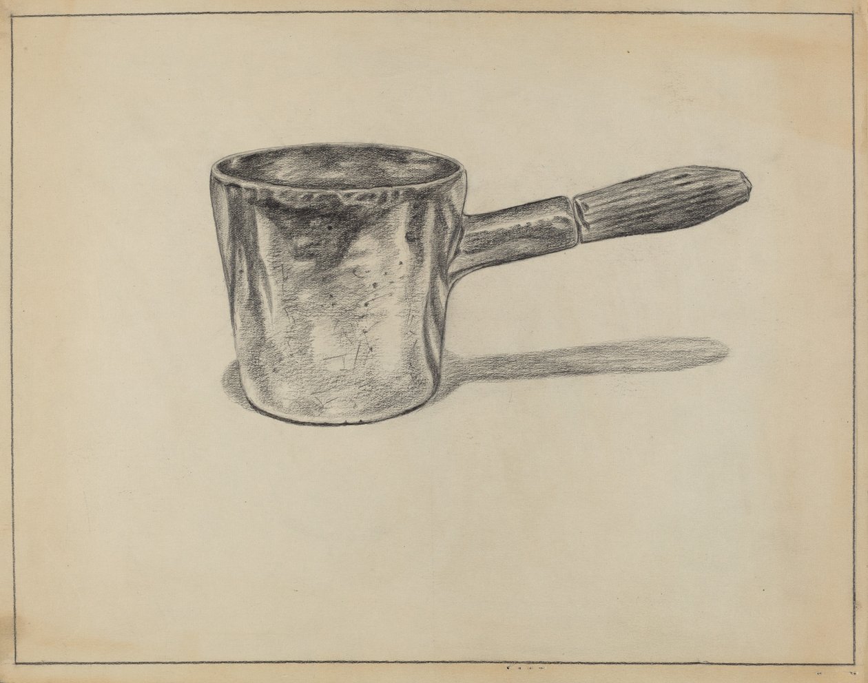 Pewter Dipper av Hyman Pearlman