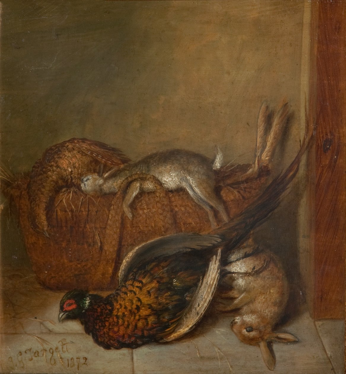 Stilleben, 1872 av I. G. Tarquett