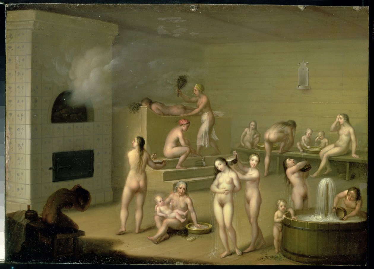 Ryska badet, 1825 av I. Letunov