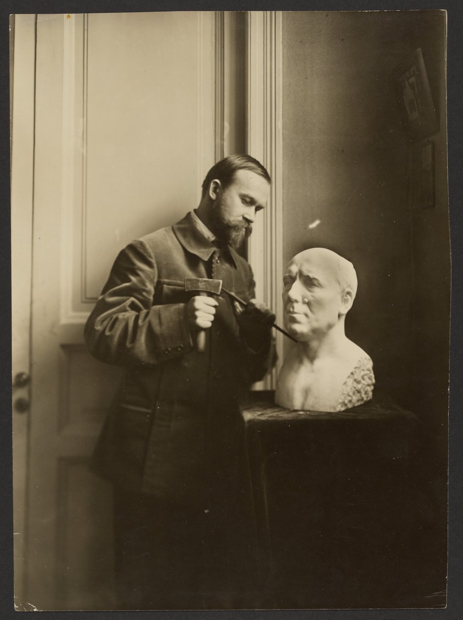 Boris Kustodiev (skulptör) av Iakob Vladimirovich Shteinberg