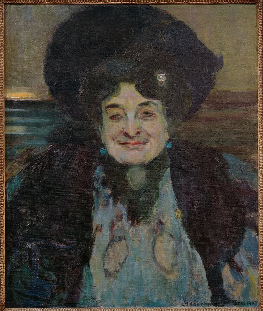 Sångerska (Madame Baronne de Riau) av Ida Gerhardi