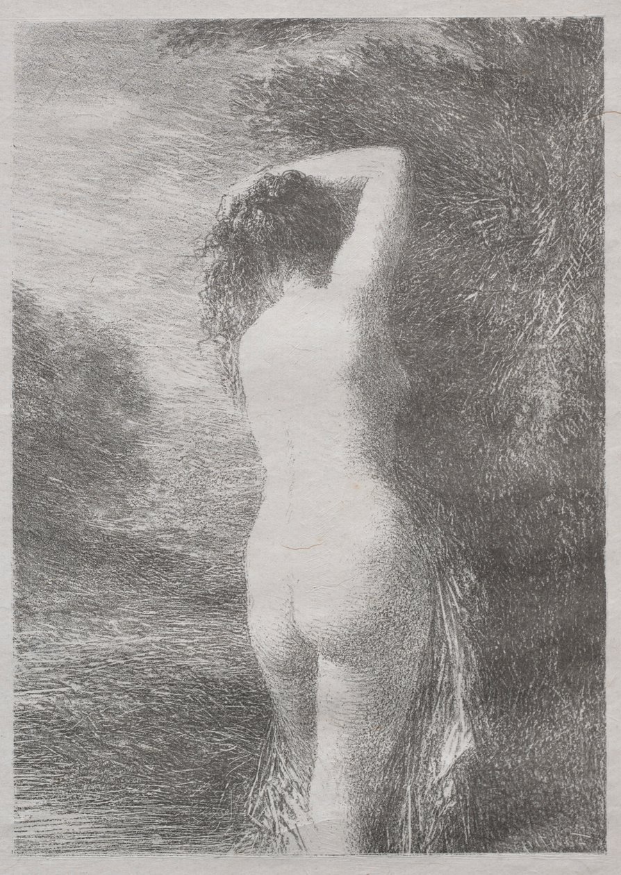 Badande stående, 1899. av Ignace Henri Jean Fantin Latour