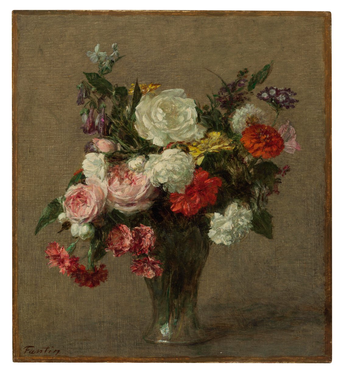 Blombukett, 1900 av Ignace Henri Jean Fantin Latour
