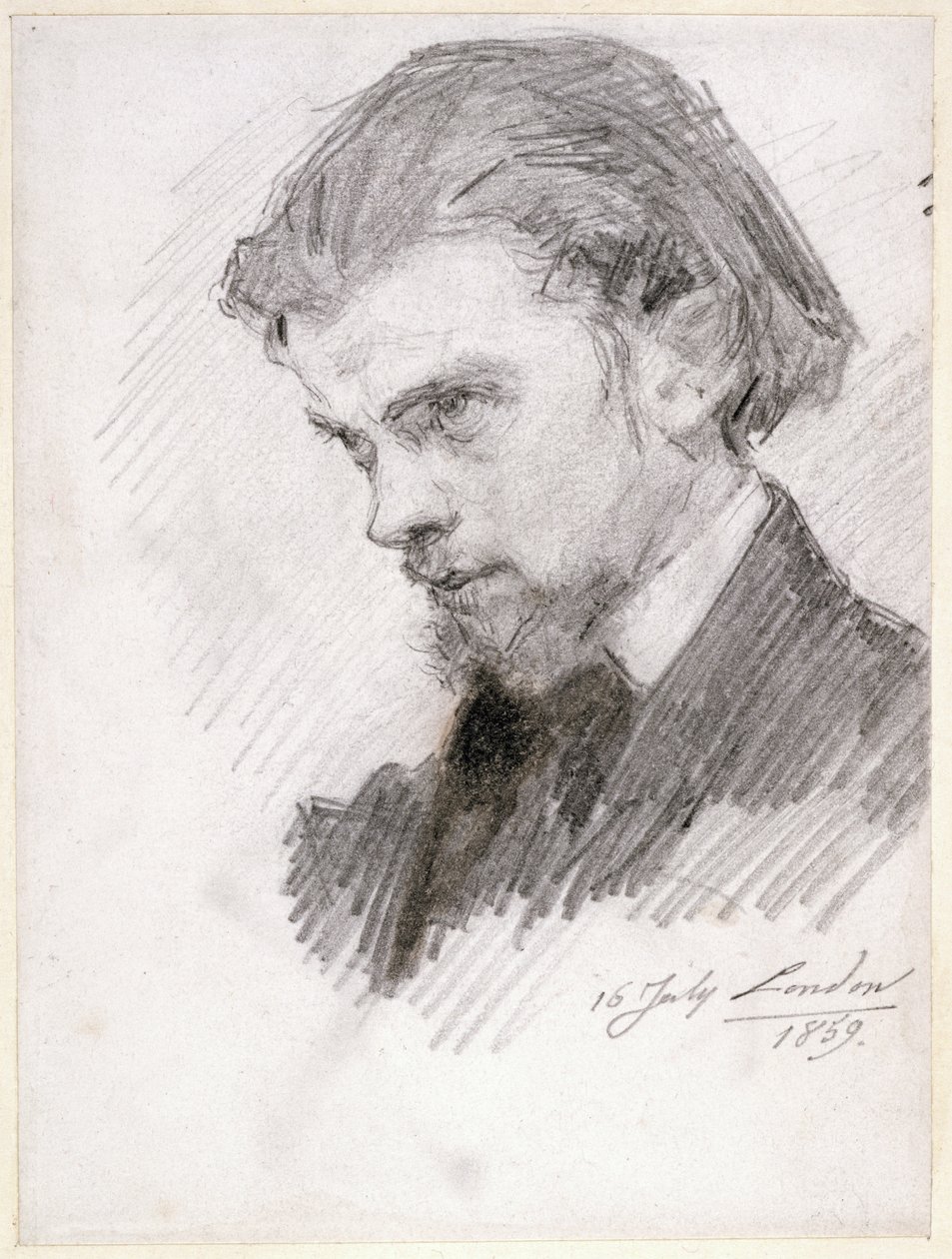 Selvportræt, svensker av Ignace Henri Jean Fantin Latour
