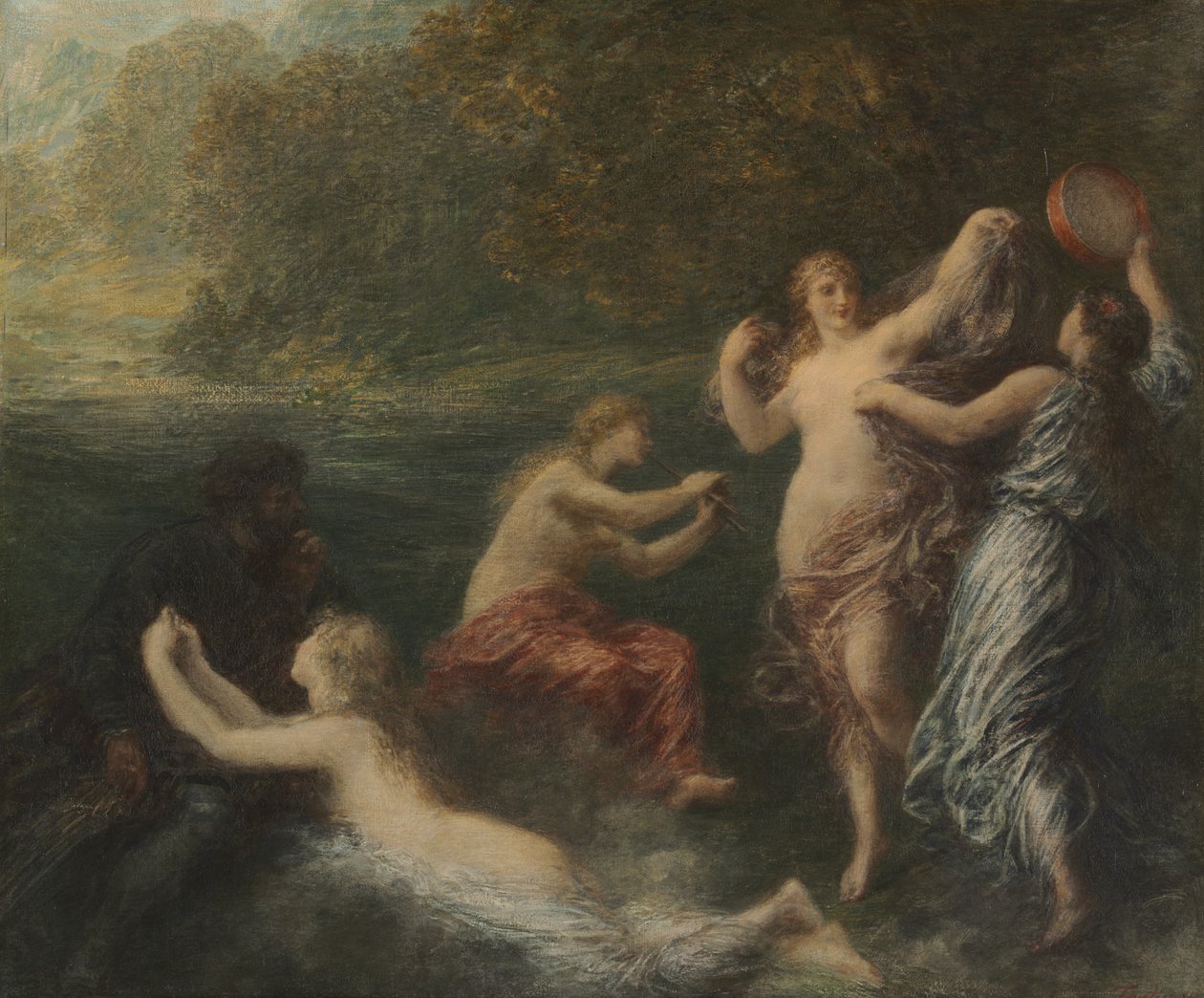Tannhäuser av Ignace Henri Jean Fantin Latour