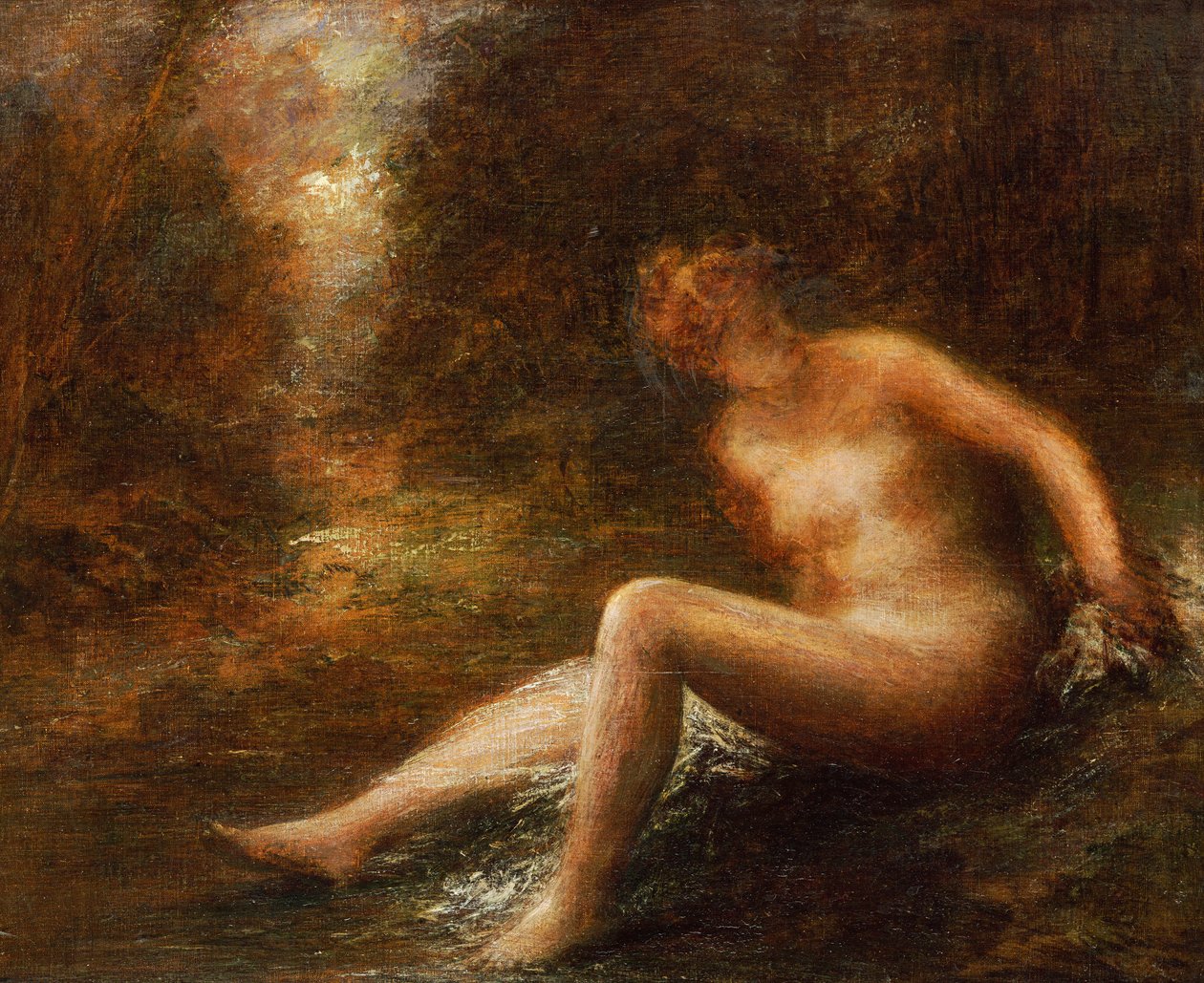 Jägaren av Ignace Henri Jean Fantin Latour