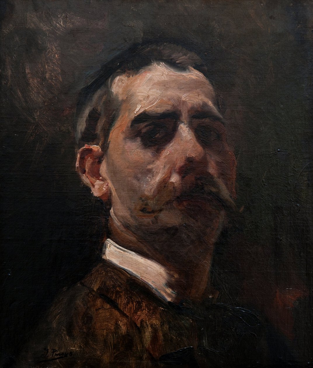 Porträtt av Ignacio Pinazo Camarlench