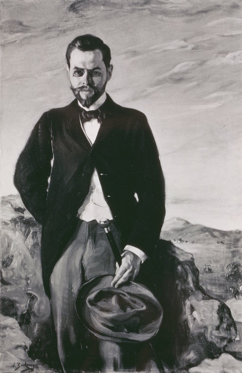 Ivan Shchukin (1886-1975) s.1904 av Ignacio Zuloaga y Zabaleta