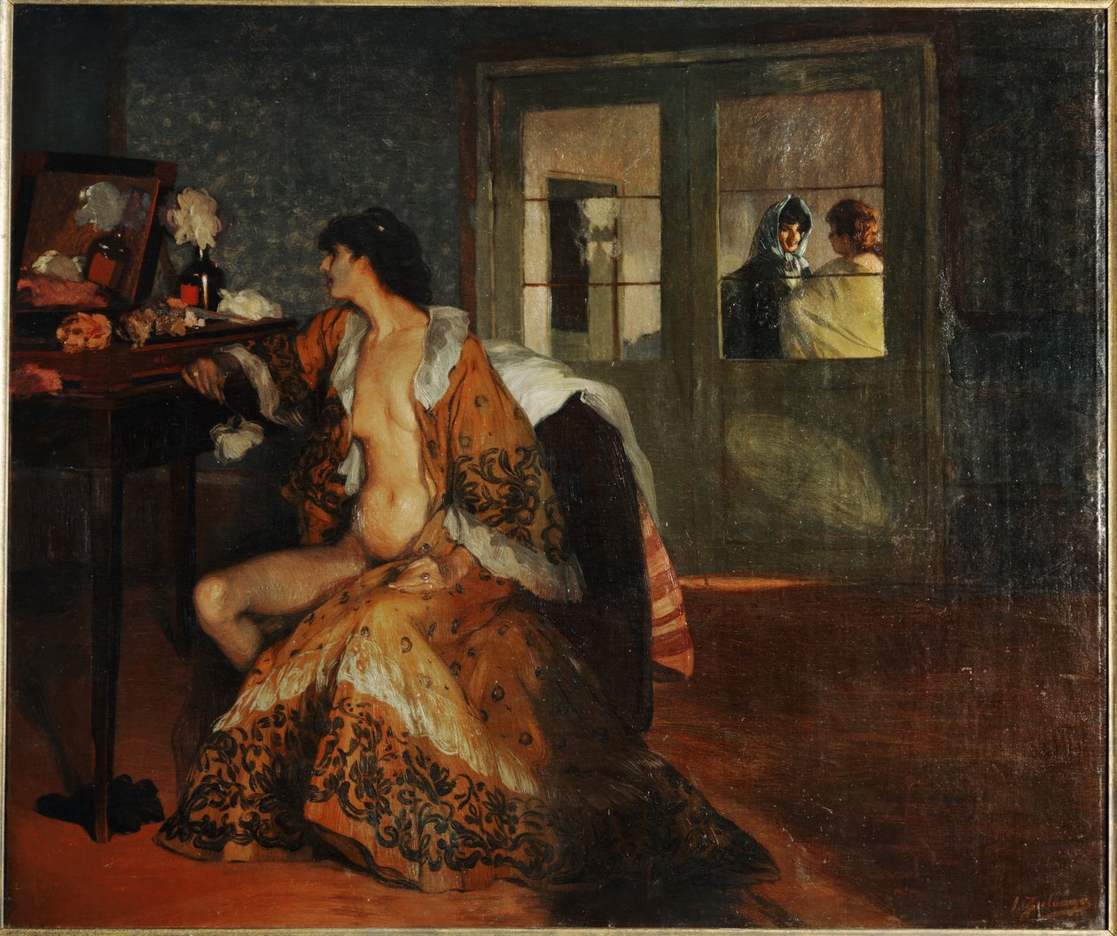 Celestina ... (målning på duk) av Ignacio Zuloaga y Zabaleta