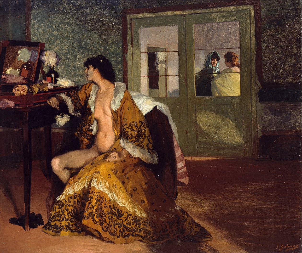 Celestina Matchmaker, 1906. av Ignacio Zuloaga y Zabaleto