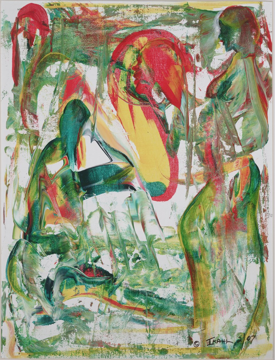 Earth Crisis, 2007 (akryl på syrafri skiva) av Ikahl Beckford