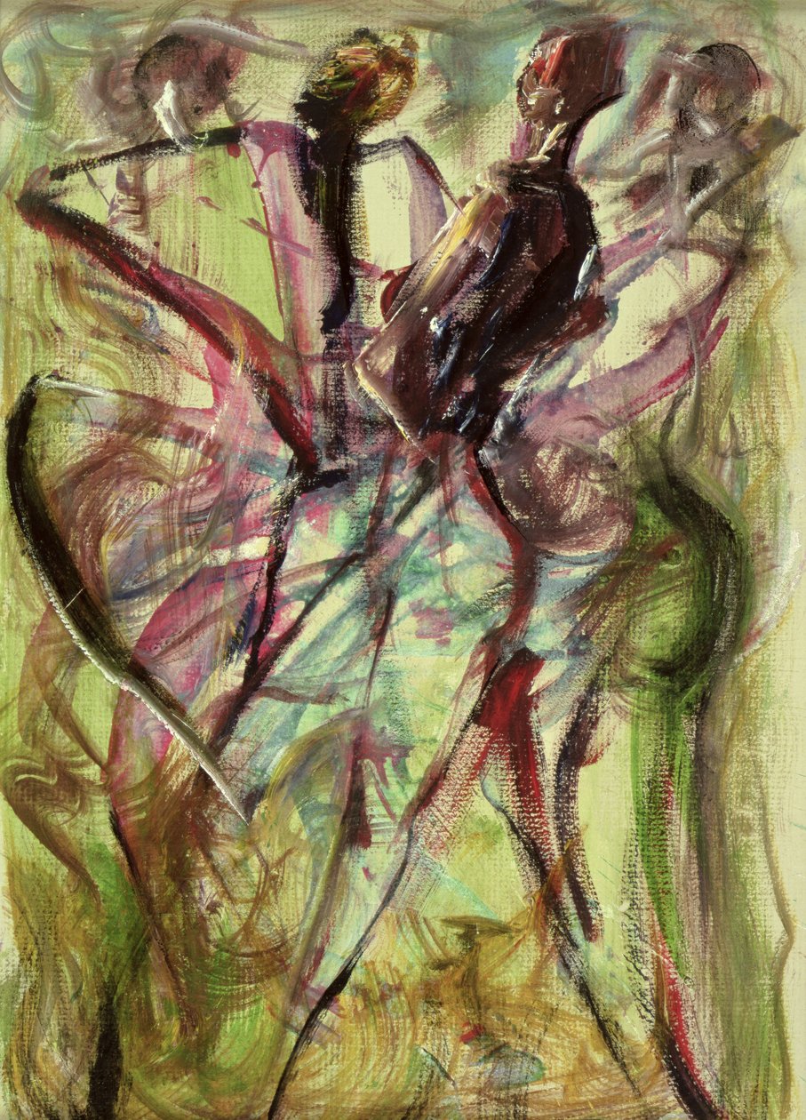 Windy Day (blandad media) av Ikahl Beckford