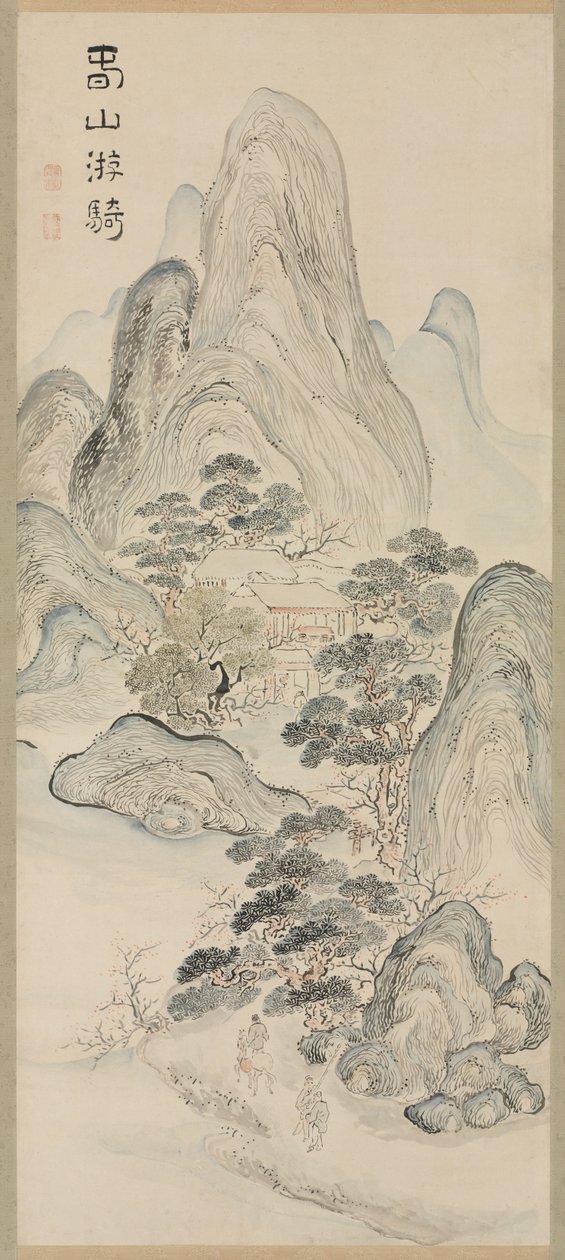 Vårlandskap, 1700-tal. av Ike Taiga