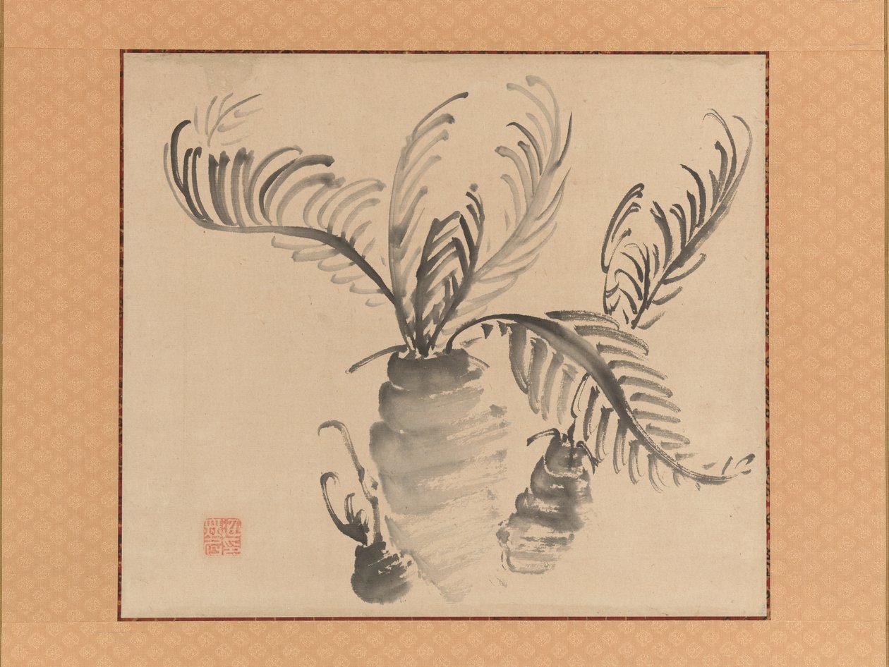 Cycad, mitten av 1700-talet. av Ike no Taiga