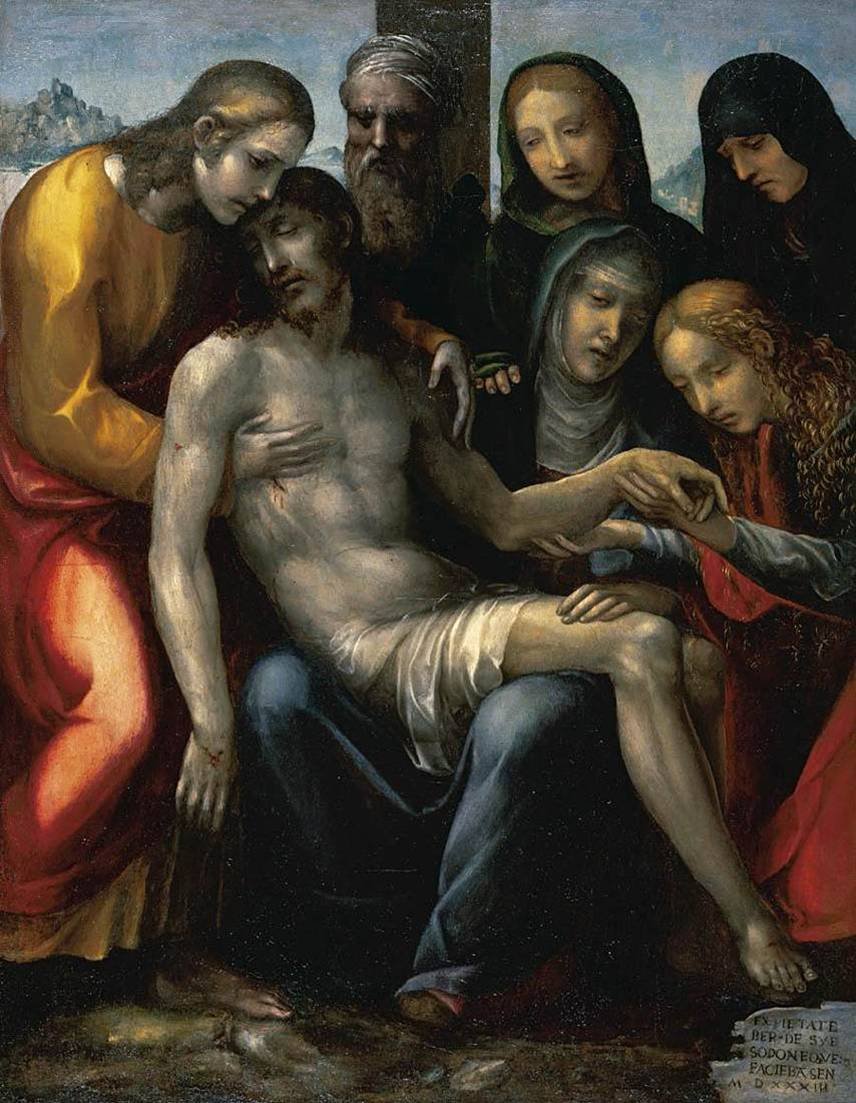 Pietà av Il Sodoma