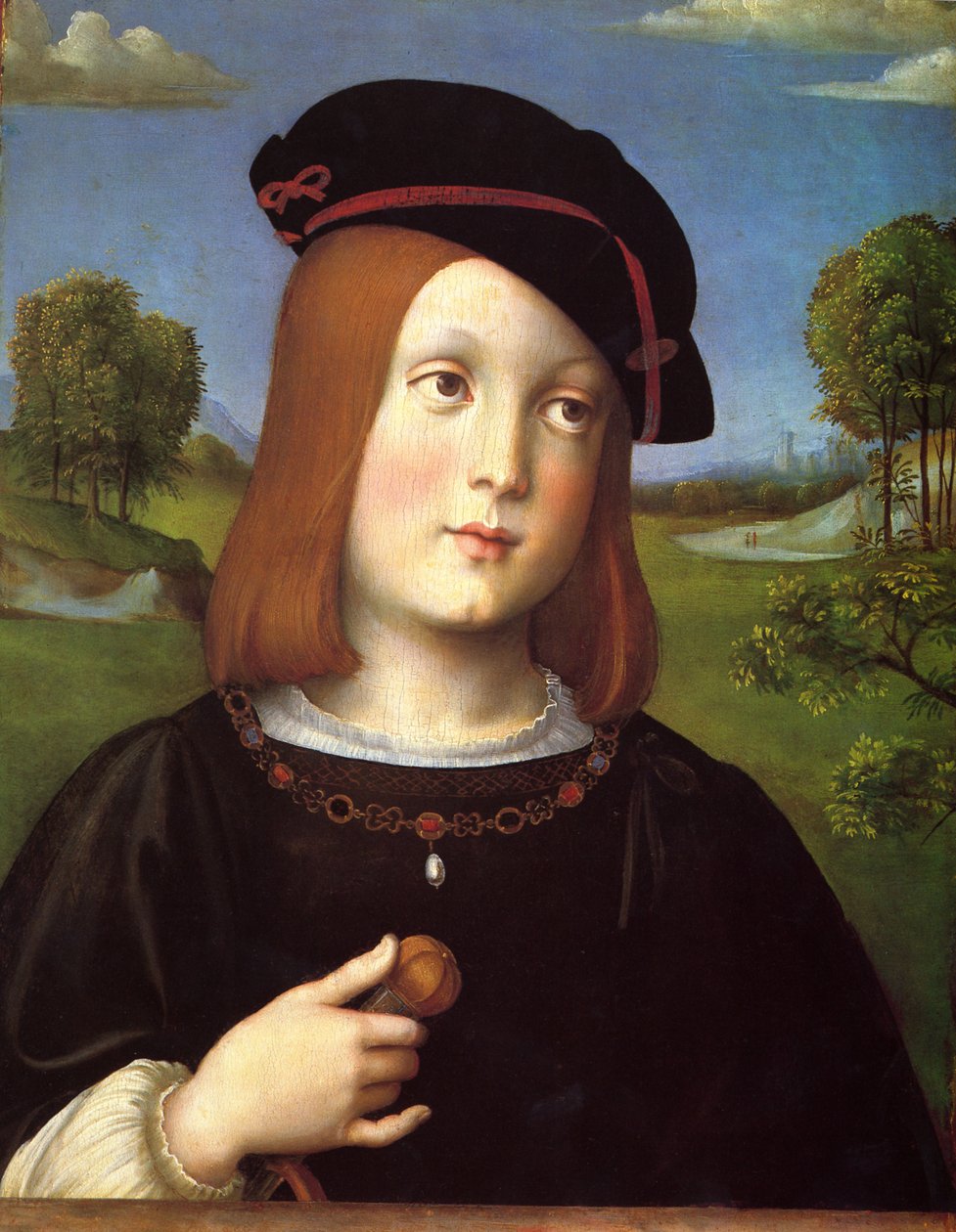 Porträtt av Federico Gonzaga av Il (1450 1517) Francia