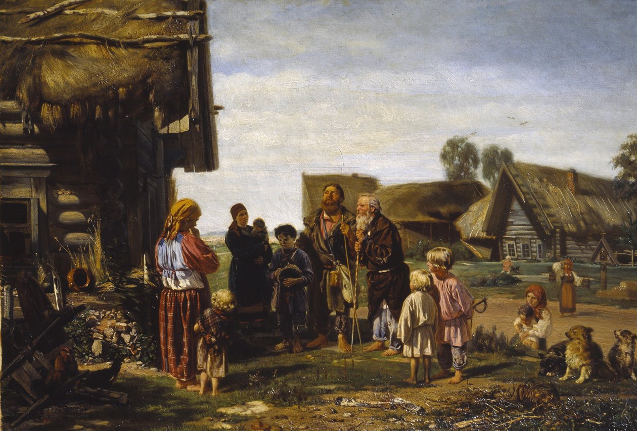 Pilgrimmerna av Illarion Mikhailovich Pryanishnikov
