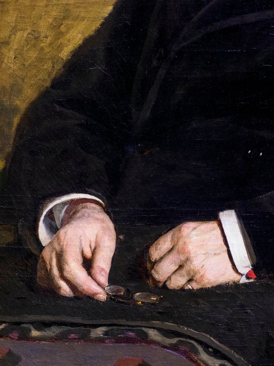 IVAN TURGENEV (detaljer) av Ilya Efimovich Repin