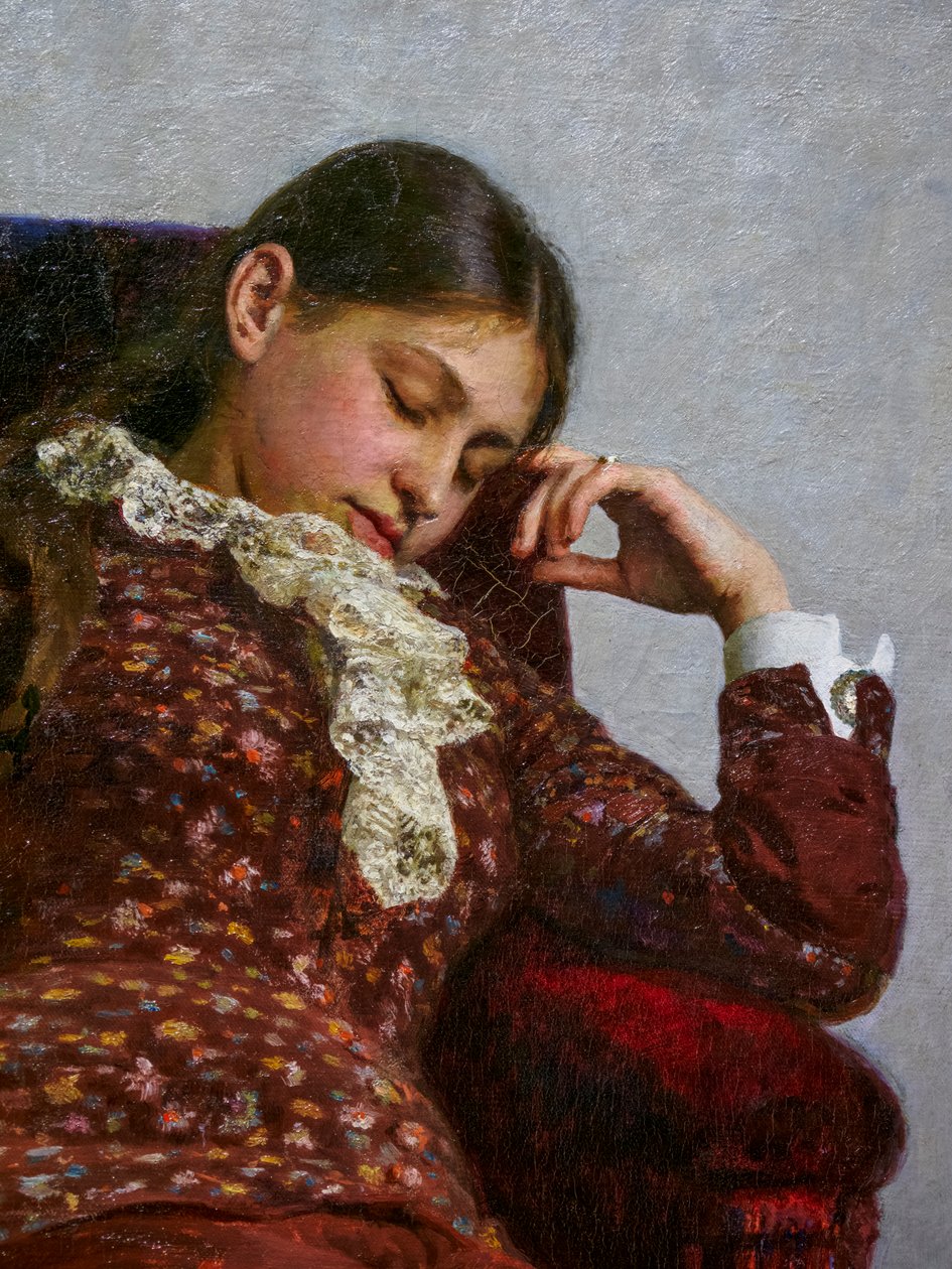 REST (detaljer) av Ilya Efimovich Repin